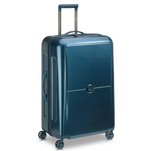 Nagy méretű bőrönd Delsey Turenne 75 x 48 x 29 cm kék