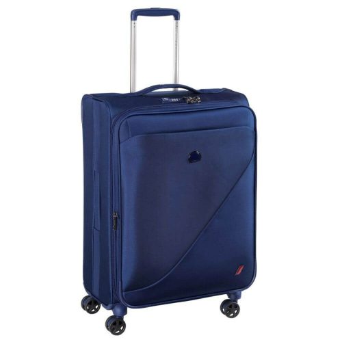 Közepes méretű bőrönd Delsey New Destination Kék 28 x 68 x 44 cm