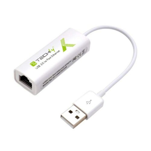 USB–Ethernet Adapter Techly 107630 15 cm