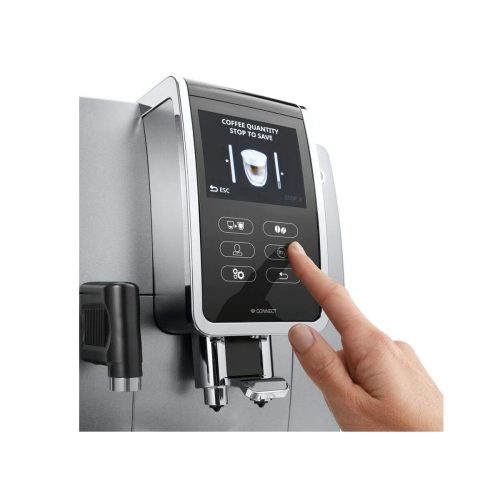 Szuperautomata kávéfőző DeLonghi ECAM 370.95.S Ezüst színű 1450 W 19 bar 2 чаши за чай