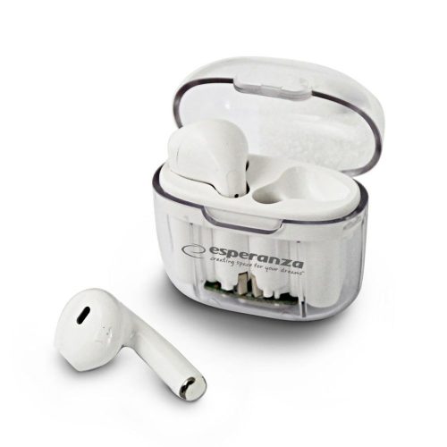 Fejhallagtó Bluetooth Fülessel Esperanza EH237W Fehér