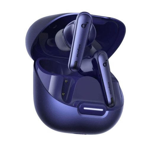 Bluetooth Headset Mikrofonnal Soundcore Liberty 4 NC Kék