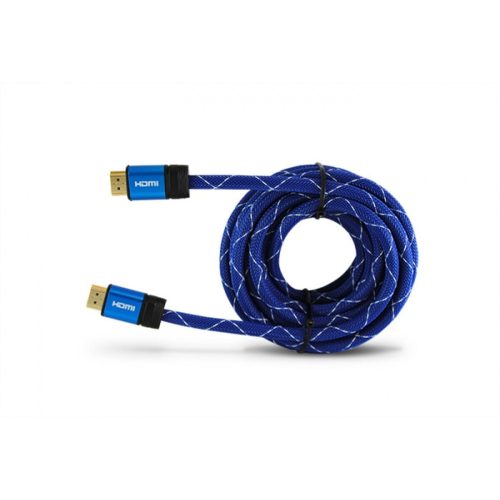 HDMI Kábel 3GO CHDMI52 Fekete/Kék 5 m