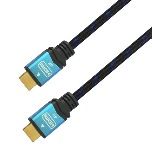 HDMI Kábel Aisens A120-0357 2 m Fekete/Kék 4K Ultra HD