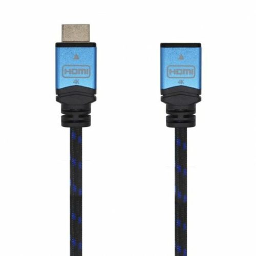 HDMI Kábel Aisens A120-0454 Fekete Fekete/Kék 3 m