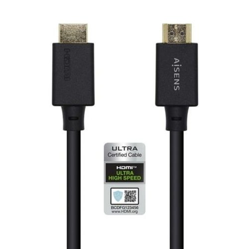 HDMI Kábel Aisens A150-0421 Fekete 1 m