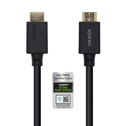 HDMI Kábel Aisens A150-0422 Fekete 1,5 m