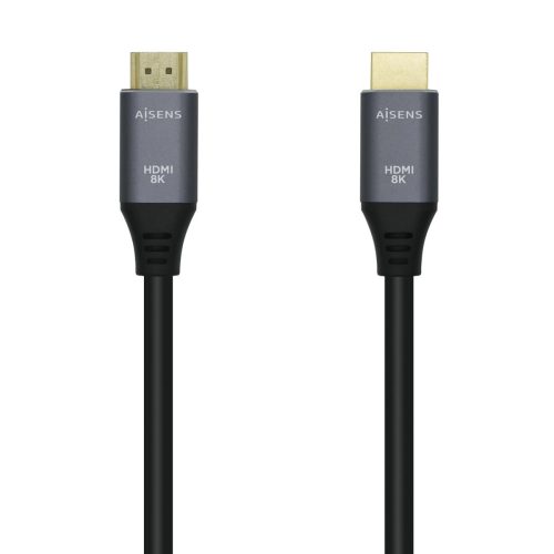 HDMI Kábel Aisens A150-0428 Fekete Fekete/Szürke 2 m
