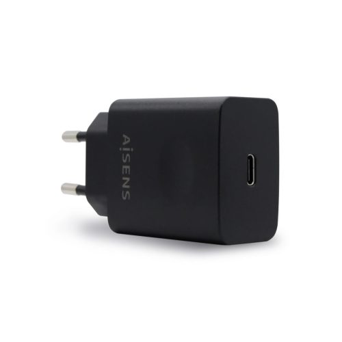 Töltő Aisens ASCH-1PD20-BK Fekete 20 W USB-C