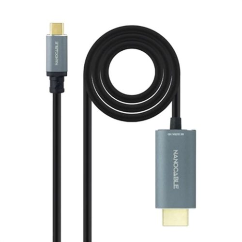 USB-C - HDMI Kábel NANOCABLE 10.15.5162 1,8 m Fekete 8K Ultra HD