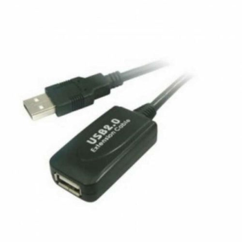 USB Hosszabítókábel NANOCABLE 10.01.0211 Fekete 5 m