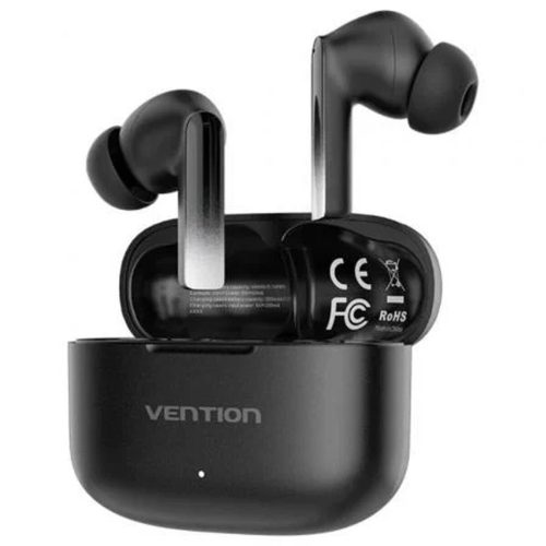 Fejhallagtó Bluetooth Fülessel Vention ELF E04 NBIB0 Fekete