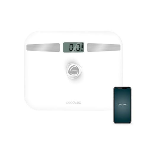 Digitális Fürdőszoba Mérleg Cecotec EcoPower 10200 Smart LCD Bluetooth 180 kg Fehér 180 kg