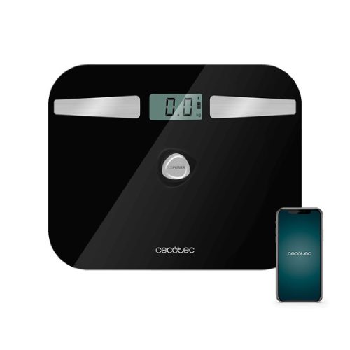 Digitális Fürdőszoba Mérleg Cecotec EcoPower 10200 Smart Healthy LCD Bluetooth 180 kg Fekete